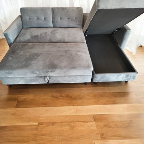Corner sofa bed with storage delivery available today