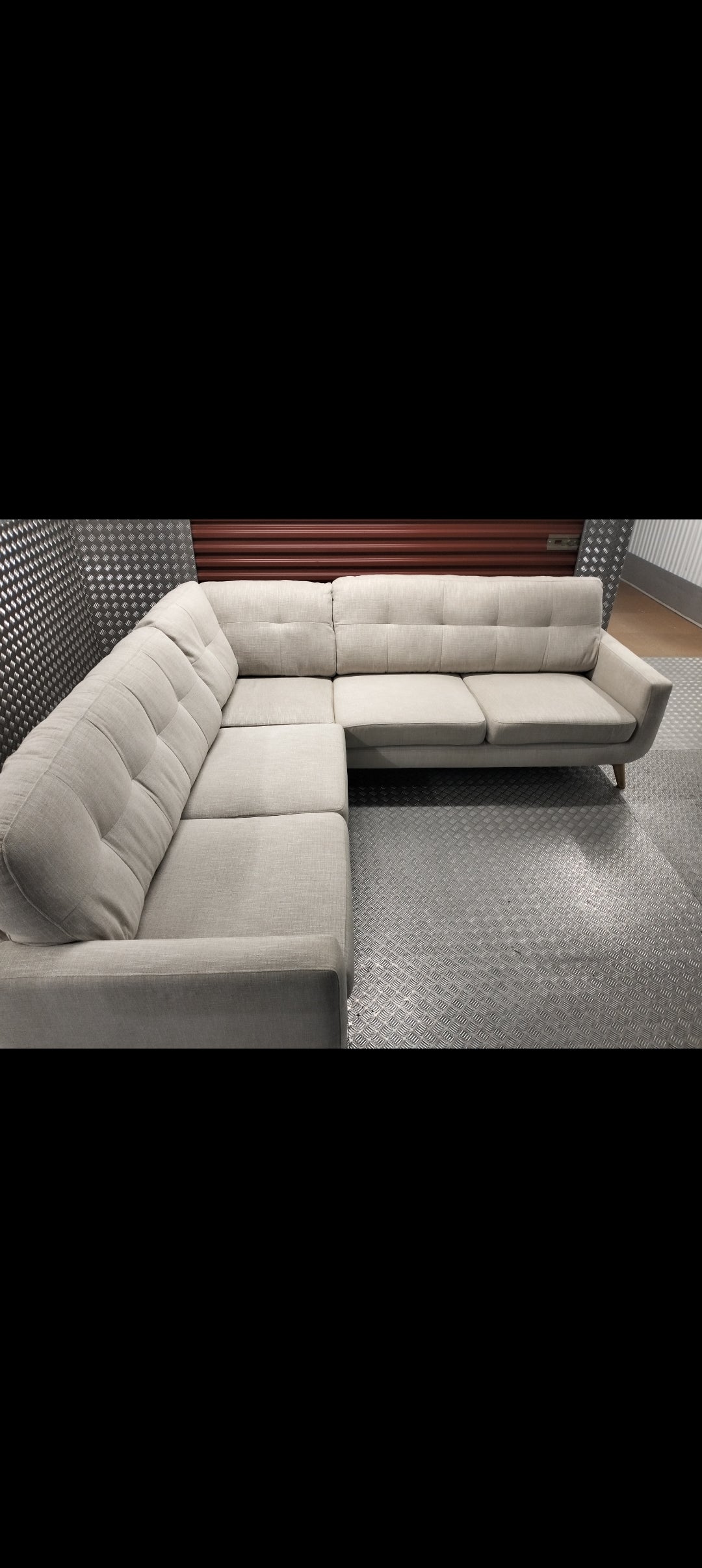JOHN LEWIS BARBICAN CORNER SOFA DELIVERY AVAILABLE TODAY RRP 3K