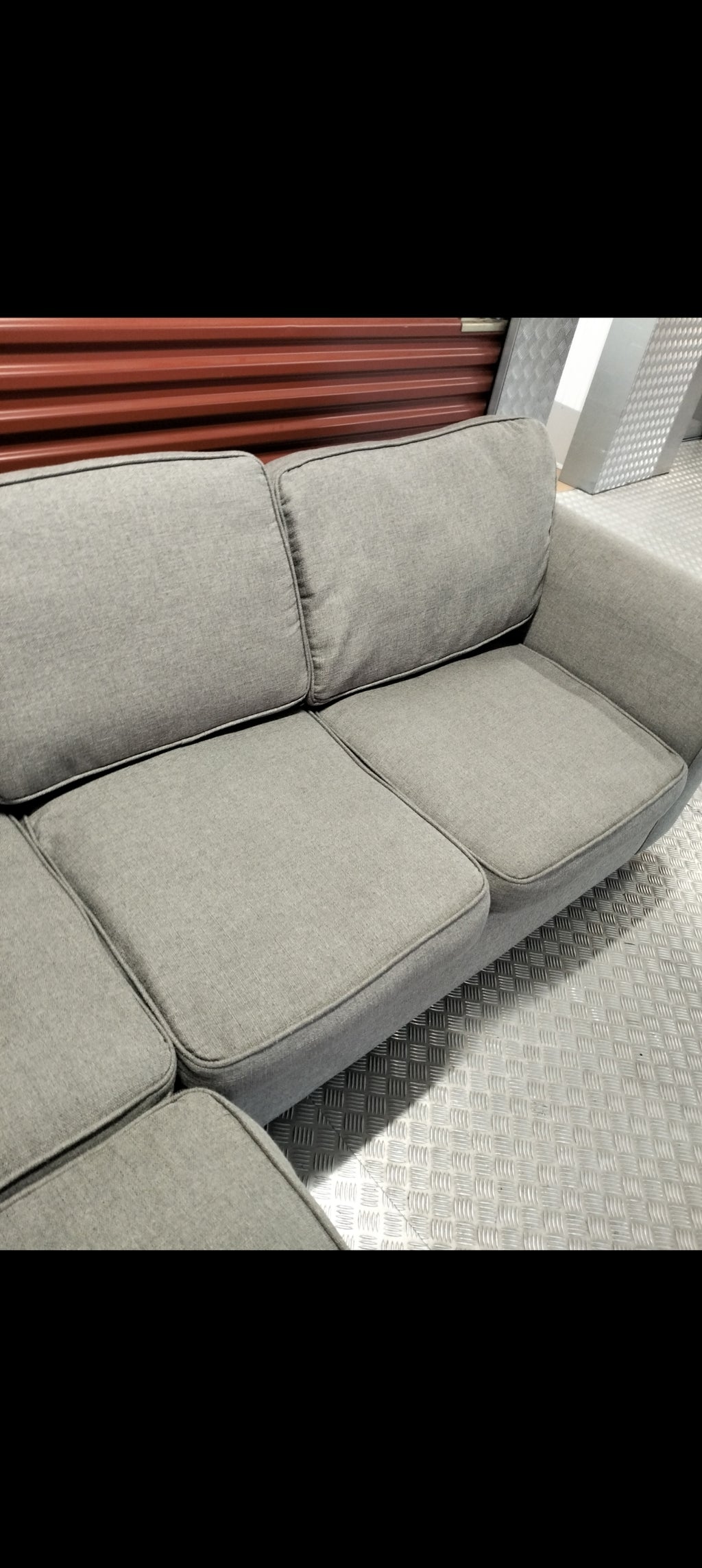 (Great condition) Grey DFS Corner sofa LONDON DELIVERY AVAILABLE TODAY