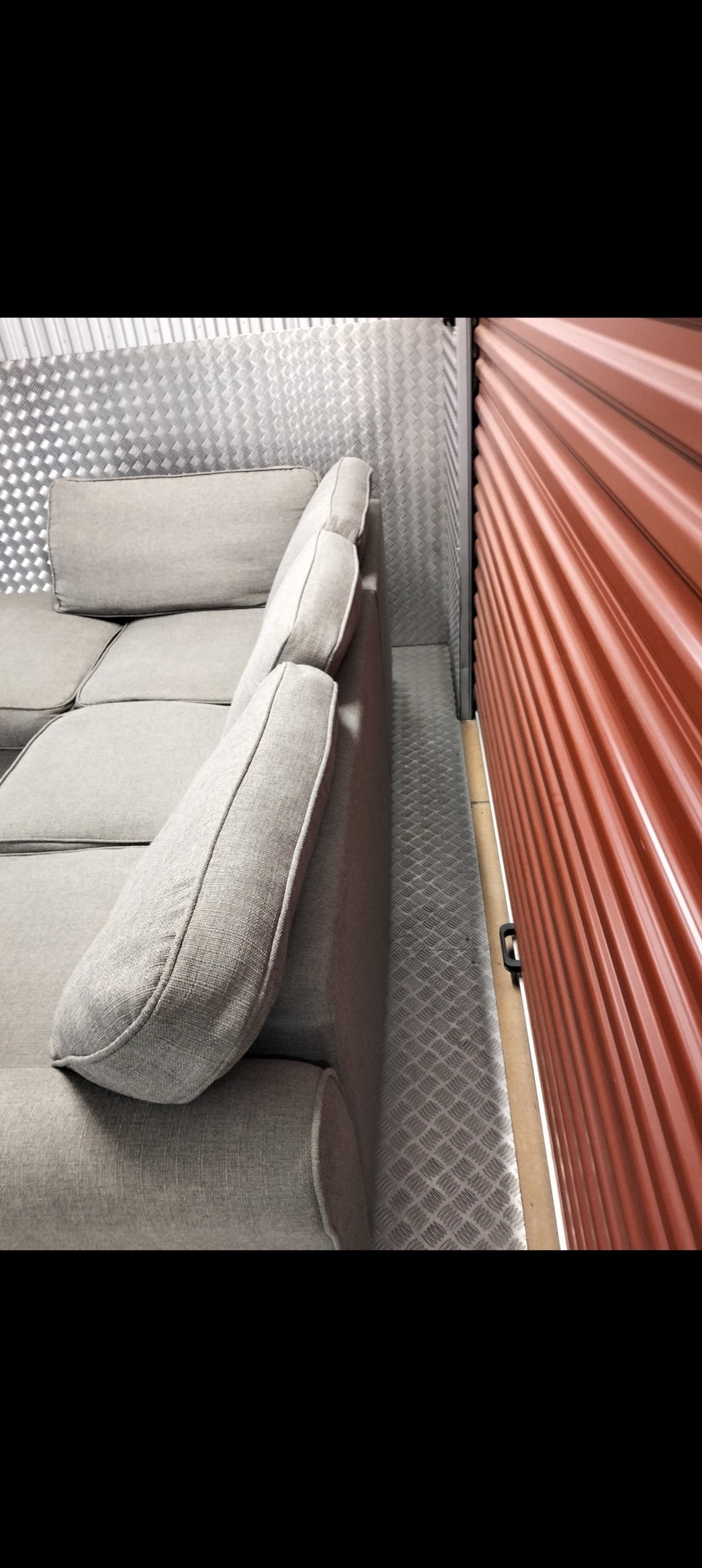 (Great condition) Grey DFS Corner sofa LONDON DELIVERY AVAILABLE TODAY