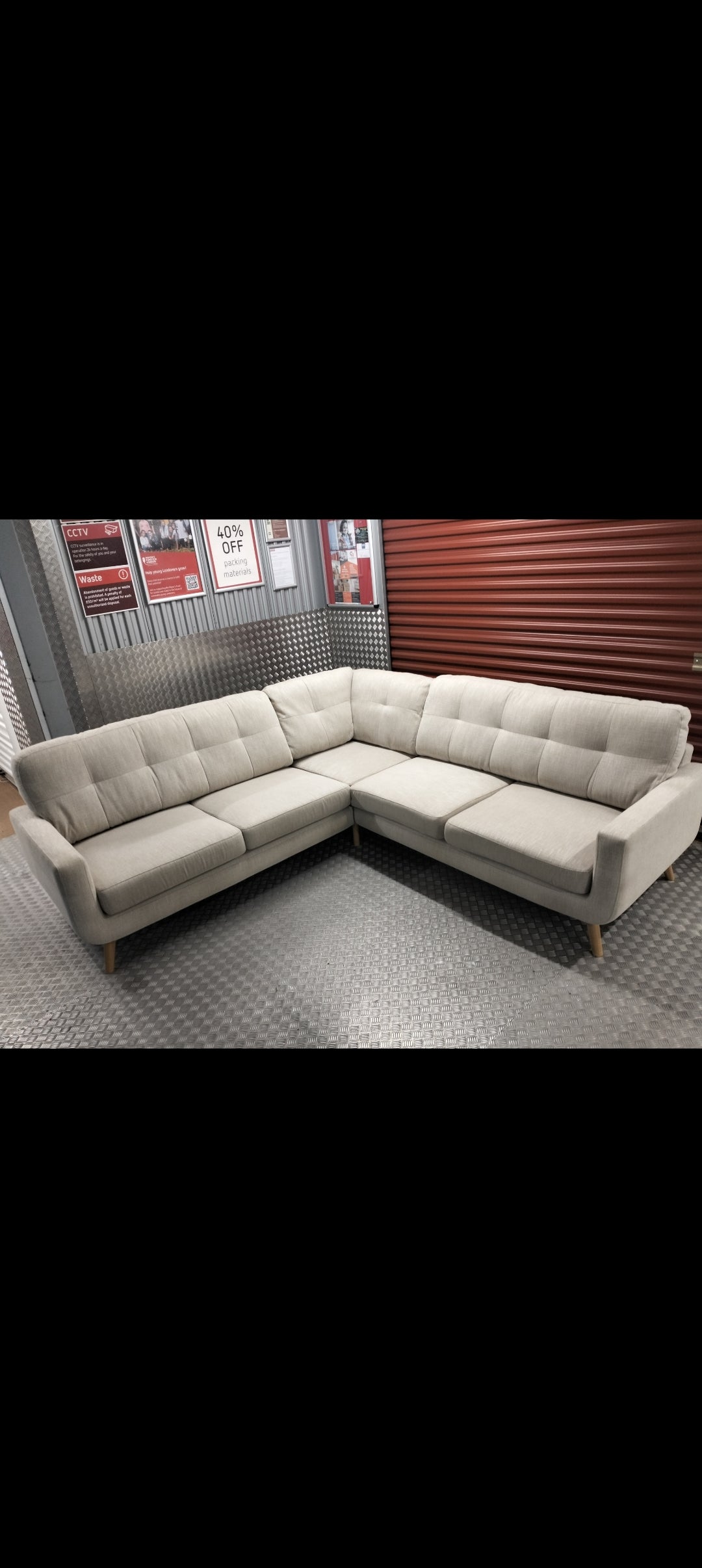JOHN LEWIS BARBICAN CORNER SOFA DELIVERY AVAILABLE TODAY RRP 3K