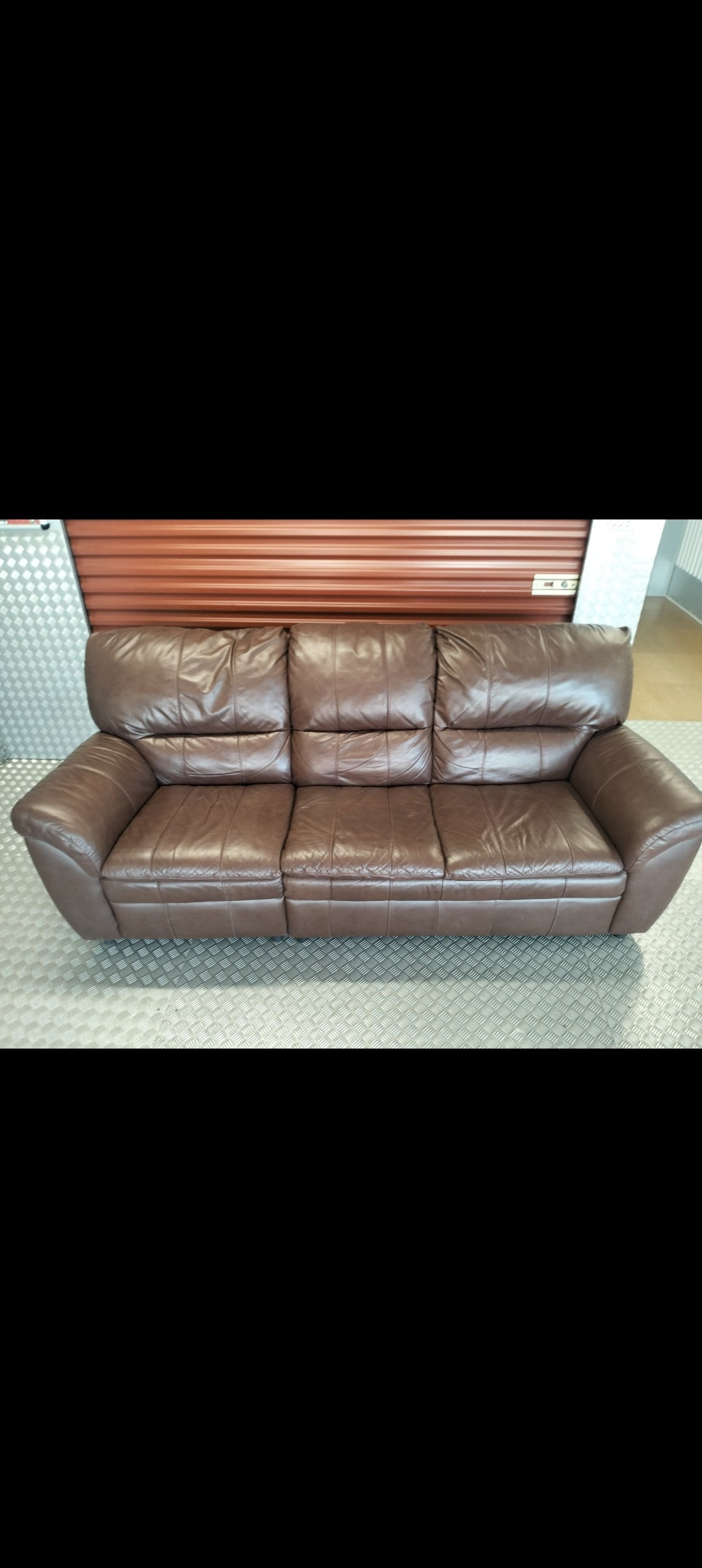 🎉🎉 GENUINE LEATHER SOFA - LONDON DELIVERY AVAILABLE TODAY 🚚