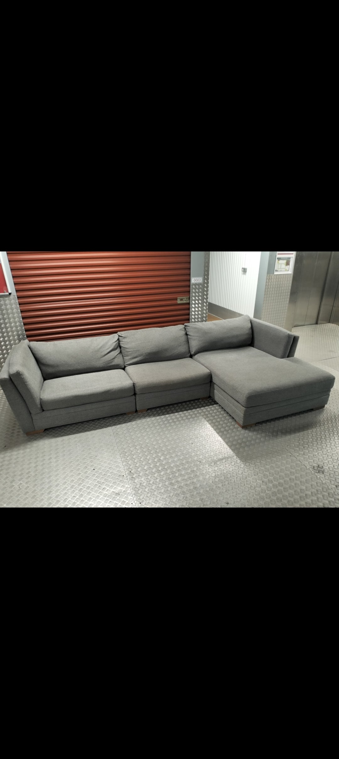 JOHN LEWIS CORNER SOFA DELIVERY AVAILABLE TODAY