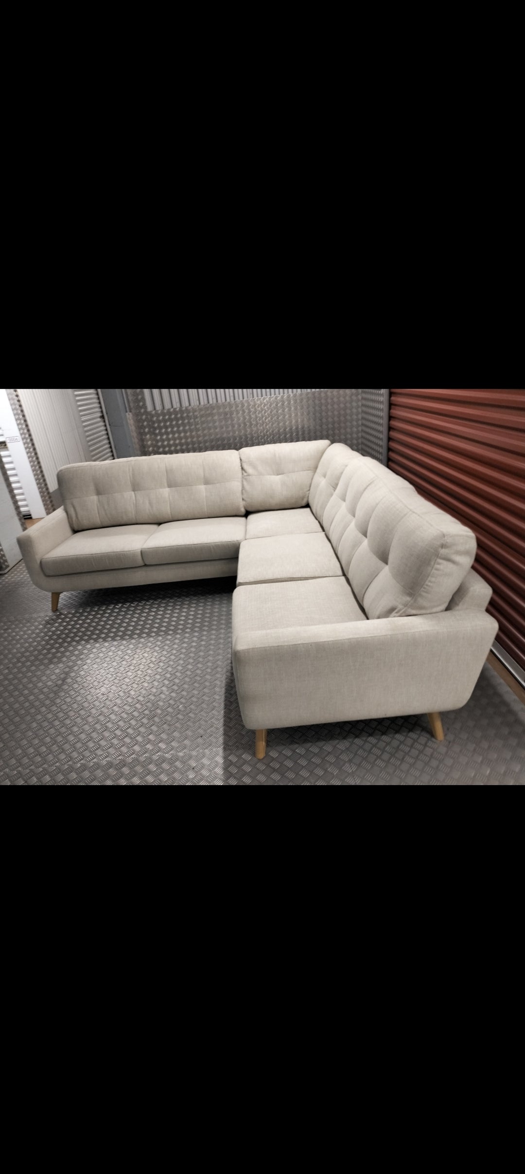JOHN LEWIS BARBICAN CORNER SOFA DELIVERY AVAILABLE TODAY RRP 3K
