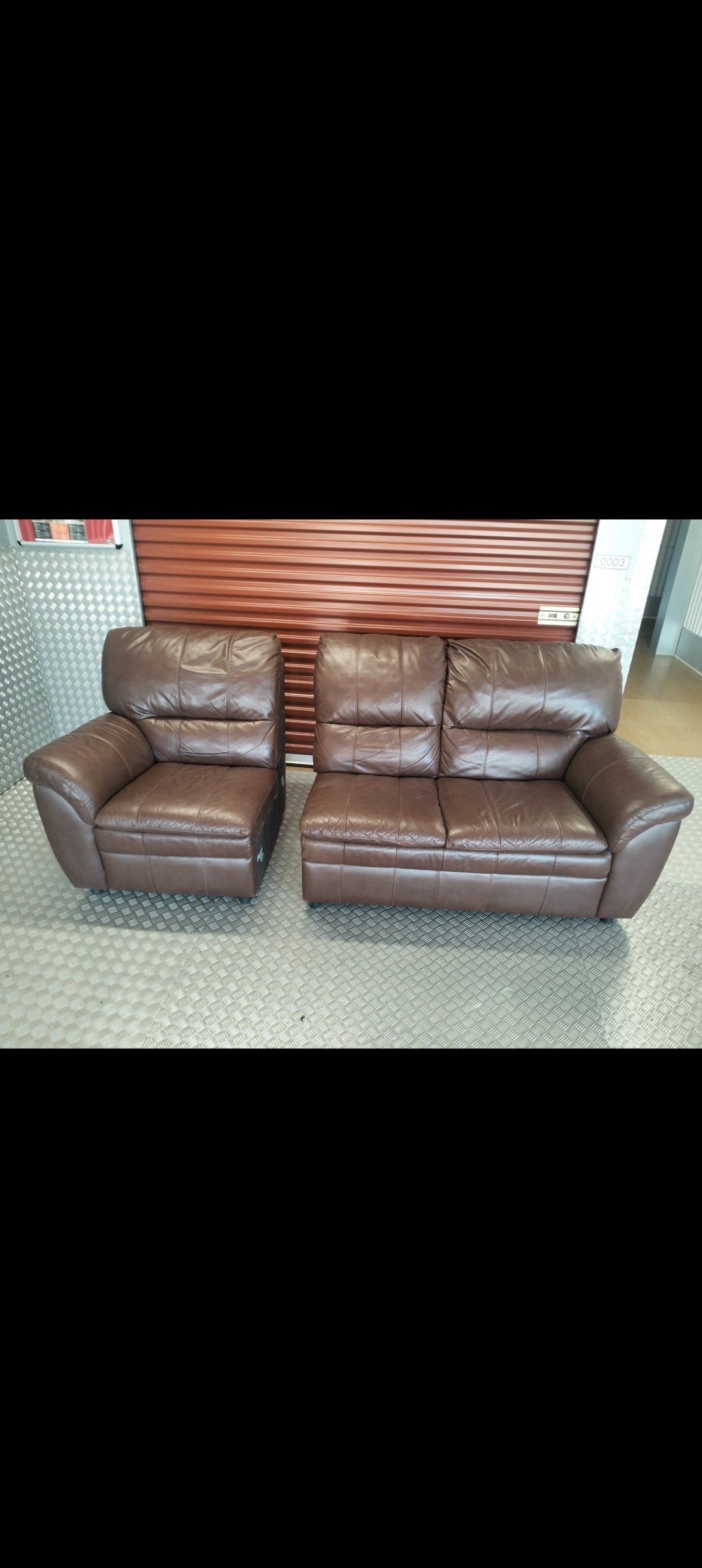 🎉🎉 GENUINE LEATHER SOFA - LONDON DELIVERY AVAILABLE TODAY 🚚