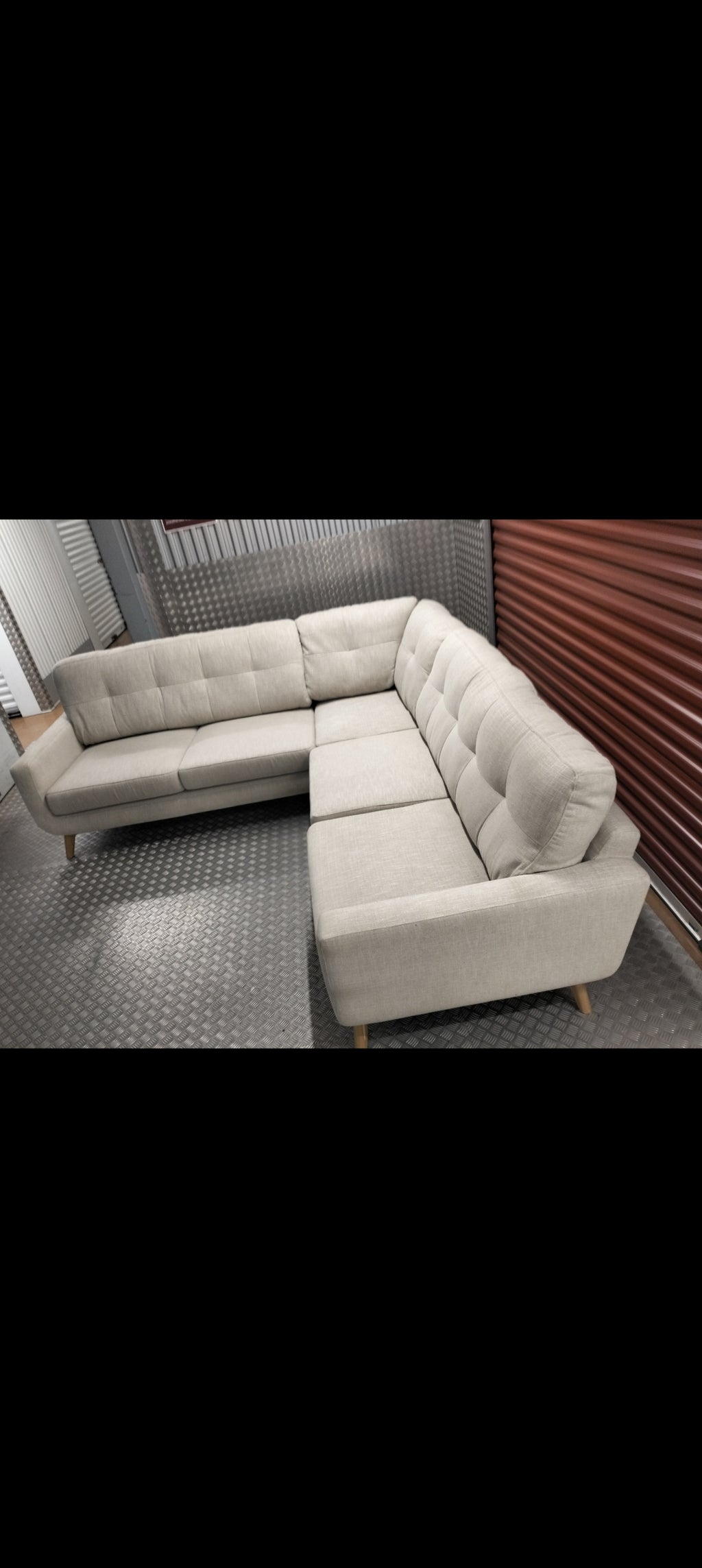 JOHN LEWIS BARBICAN CORNER SOFA DELIVERY AVAILABLE TODAY RRP 3K